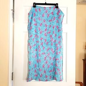 Flamingo scarf
